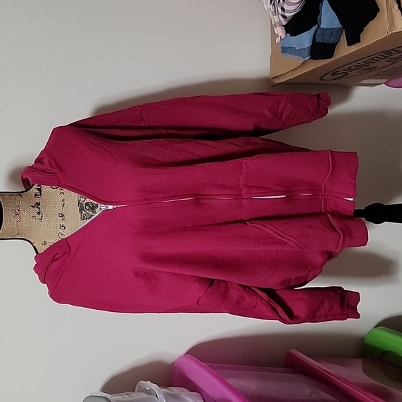 hanes her way Tops - Xl Marron zip up hoodie.